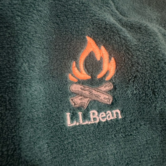 L.L. Bean Kids Pajama Set - Teal and Black Checkered - Picture 3 of 3